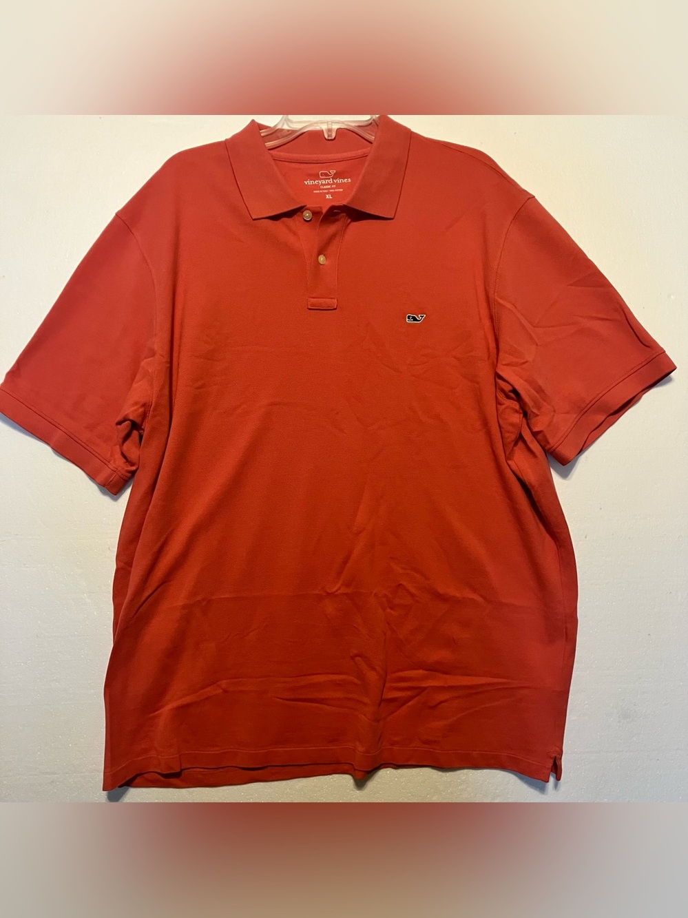 Vineyard Vines XL Men’s Rust Red Polo Shirt